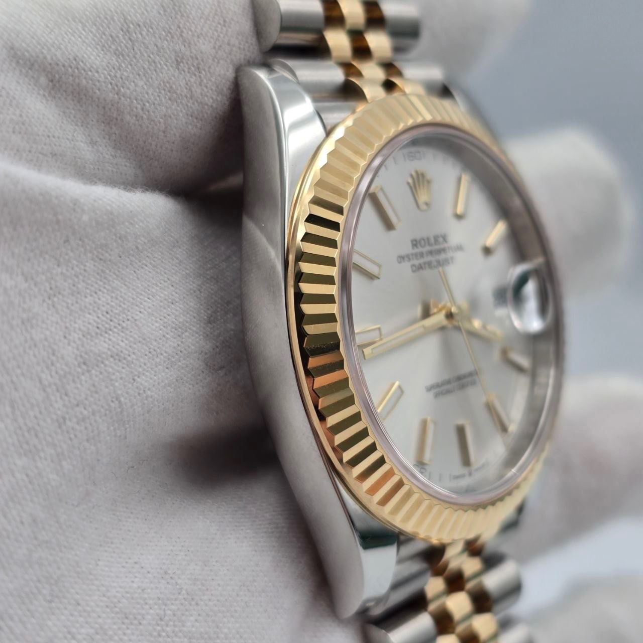 2025 FULL SET Rolex Datejust 41mm Two Tone Silver Dial Jubilee 126333