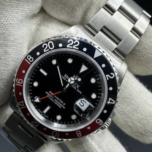 Rolex MINT Coke Bezel 16710 Oyster Perpetual Date 40MM Watch