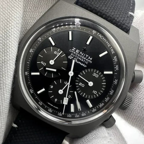 Zenith El Primero 2023 El Primero Chrono Revival Shadow Titanium 97.T384.4061/21.C822 Watch