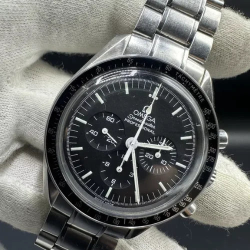 Omega Speedmaster Professional Moonwatch 42mm Hesalite Stainless Steel Bracelet 3570.50