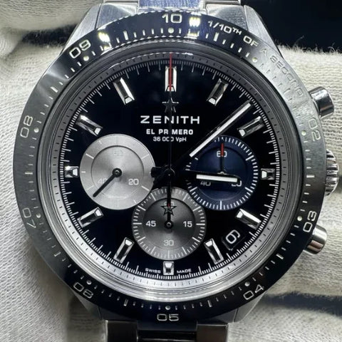 Zenith Chronomaster Sport 2023 MINT Chronomaster Black Dial 03.3100.3600/21.M3100 41mm Watch