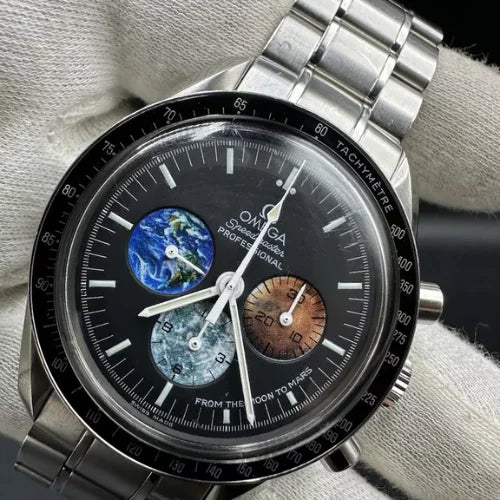 Omega Speedmaster Professional Moonwatch Moon To Mars Steel 42mm Manual Wind Men’s Watch 3577.50