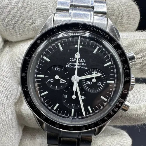 Omega Speedmaster Professional Moonwatch 42mm Hesalite Stainless Steel Bracelet 3570.50