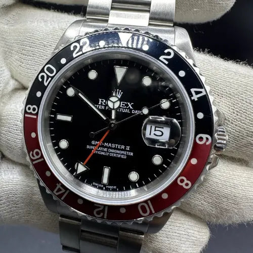 Rolex MINT Coke Bezel 16710 Oyster Perpetual Date 40MM Watch