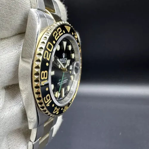 Rolex GMT-Master II 2014 MINT GMT-Master II Ceramic Steel & Yellow Gold Watch 116713LN