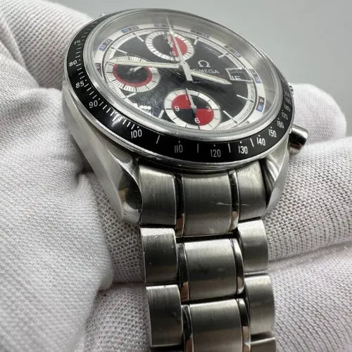 Speedmaster Red Racing Omega Speedmaster Racing Date 40mm Automatic Black Red Chronograph Rac ...