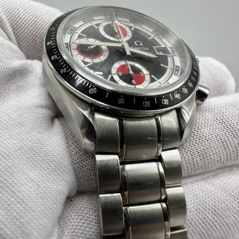 Omega Speedmaster Racing Date 40mm Automatic Black Red Chronograph Racing Dial 3210.52