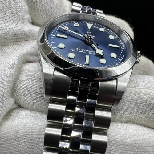 2023 Tudor Black Bay 36mm Blue Dial Steel Automatic Men's Watch 79640 B+P