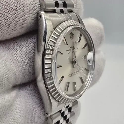 Rolex Datejust Stainless Steel Silver 36mm Automatic Men’s Watch 16030