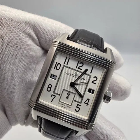 Jaeger LeCoultre Reverso Squadra Stainless Steel 35mm Watch 230.8.77