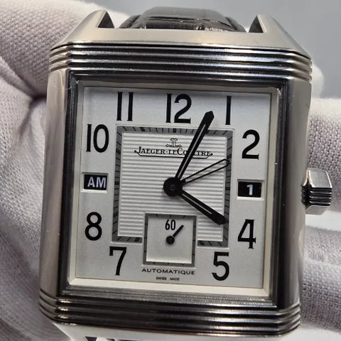 Jaeger LeCoultre Reverso Squadra Stainless Steel 35mm Watch 230.8.77