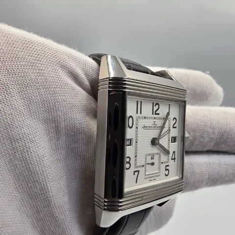 Jaeger LeCoultre Reverso Squadra Stainless Steel 35mm Watch 230.8.77