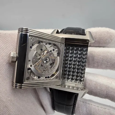 Jaeger LeCoultre Reverso Squadra Stainless Steel 35mm Watch 230.8.77