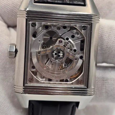 Jaeger LeCoultre Reverso Squadra Stainless Steel 35mm Watch 230.8.77