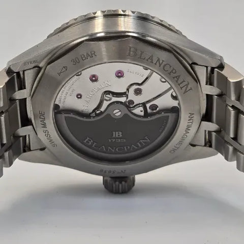 2021 MINT BlancPain Fifty Fathoms Bathyscaphe 5000-1110-70B 2021 43mm Watch