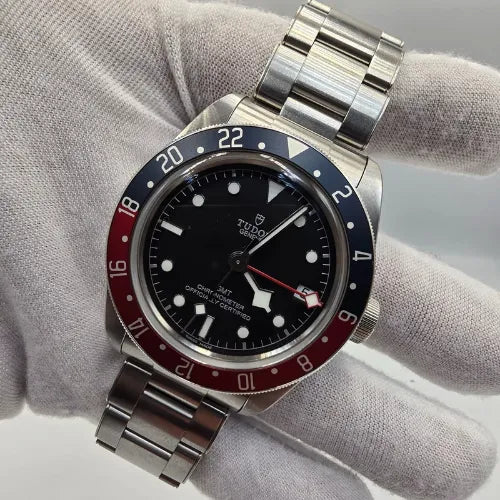 2022 Tudor Black Bay GMT Pepsi Men’s Automatic Steel 41mm Watch 79830RB B+P