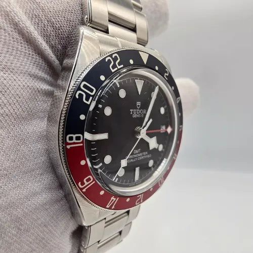 2022 Tudor Black Bay GMT Pepsi Men’s Automatic Steel 41mm Watch 79830RB B+P