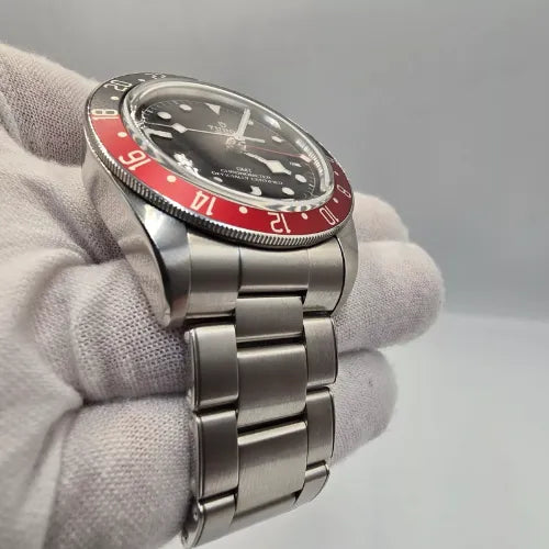 2022 Tudor Black Bay GMT Pepsi Men’s Automatic Steel 41mm Watch 79830RB B+P