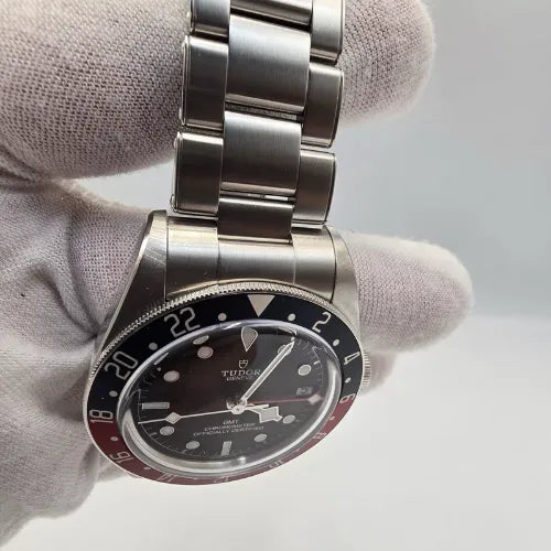 2022 Tudor Black Bay GMT Pepsi Men’s Automatic Steel 41mm Watch 79830RB B+P