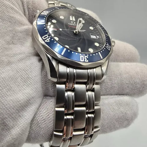 Omega Seamaster James Bond Stainless Steel Blue Dial 41mm Watch 2226.80.00 B+P