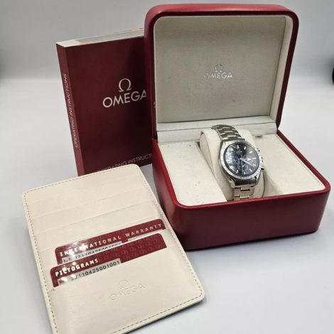 2014 Omega Speedmaster Broad Arrow Black Dial 1957 321.10.42.50.01.001 B + P