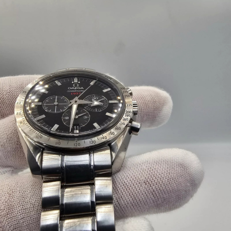 2014 Omega Speedmaster Broad Arrow Black Dial 1957 321.10.42.50.01.001 B + P