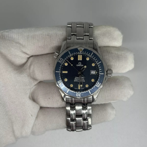 Omega Seamaster Diver 300 M Professional 300m 36mm Chronometer Blue Automatic Watch 2561.80