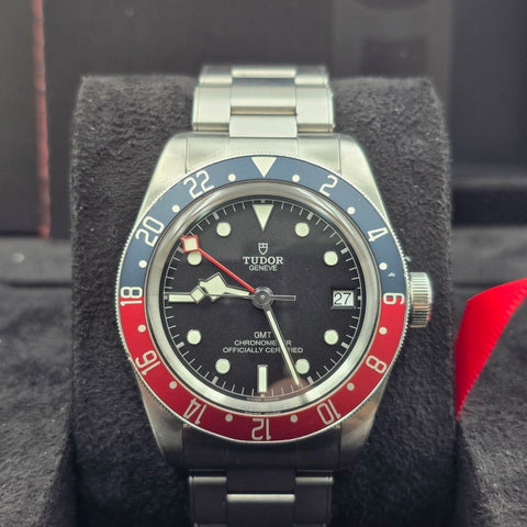 Tudor Black Bay GMT Pepsi Steel Red Blue Black 41mm 79830RB