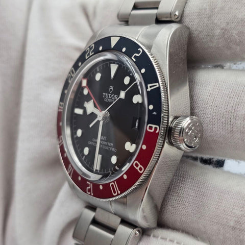 Tudor Black Bay GMT Pepsi Steel Red Blue Black 41mm 79830RB