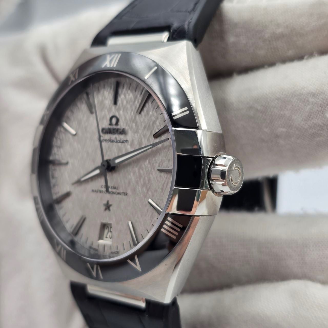 NEW 2026 Omega Constellation Rhodium Black Stainless Steel 41mm 131.33.41.21.06.001
