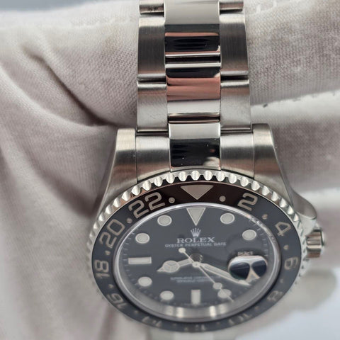 Rolex GMT-Master II 2015 FULL SET GMT Master II 116710LN Steel Ceramic 40mm