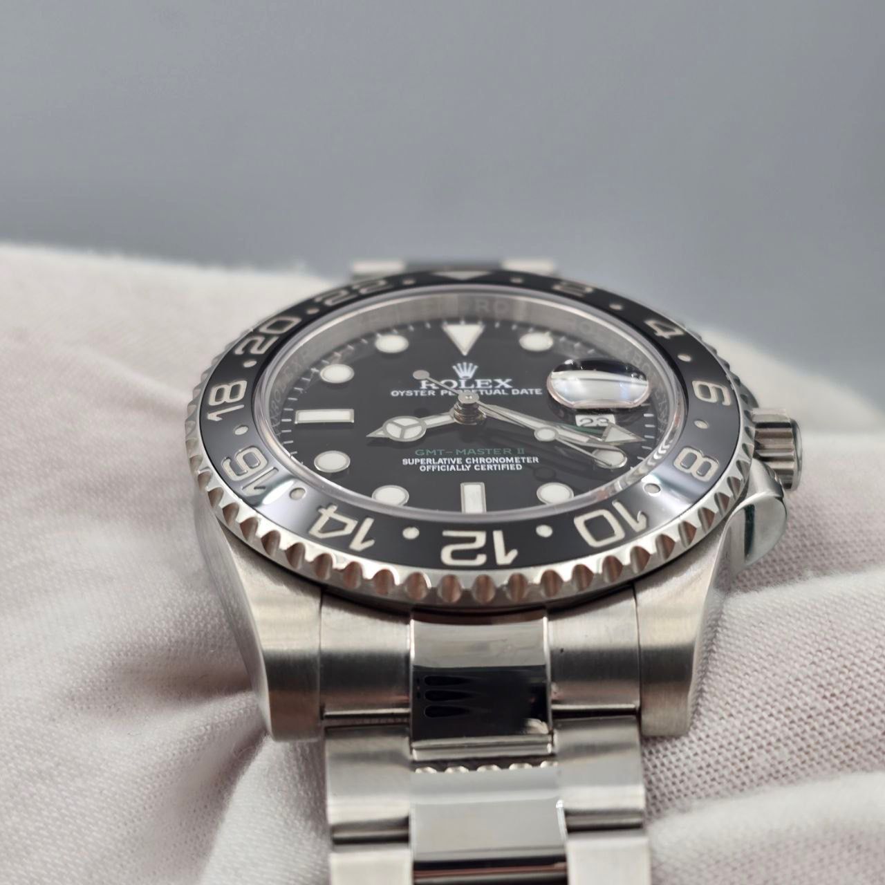 Rolex GMT-Master II 2015 FULL SET GMT Master II 116710LN Steel Ceramic 40mm