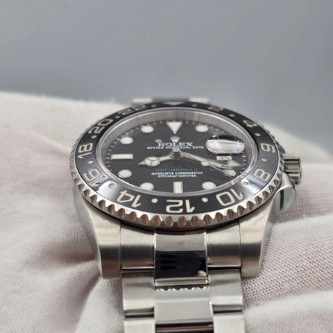 Rolex GMT-Master II 2015 FULL SET GMT Master II 116710LN Steel Ceramic 40mm