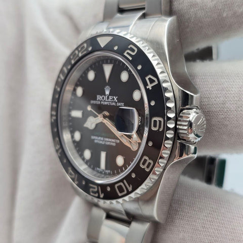 Rolex GMT-Master II 2015 FULL SET GMT Master II 116710LN Steel Ceramic 40mm