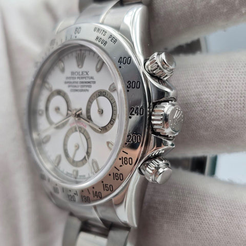Rolex Daytona Cosmograph Daytona 116520 White Dial Stainless Steel 40mm