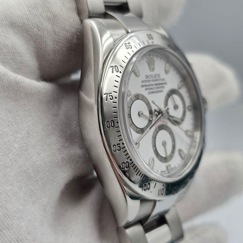 Rolex Daytona Cosmograph Daytona 116520 White Dial Stainless Steel 40mm