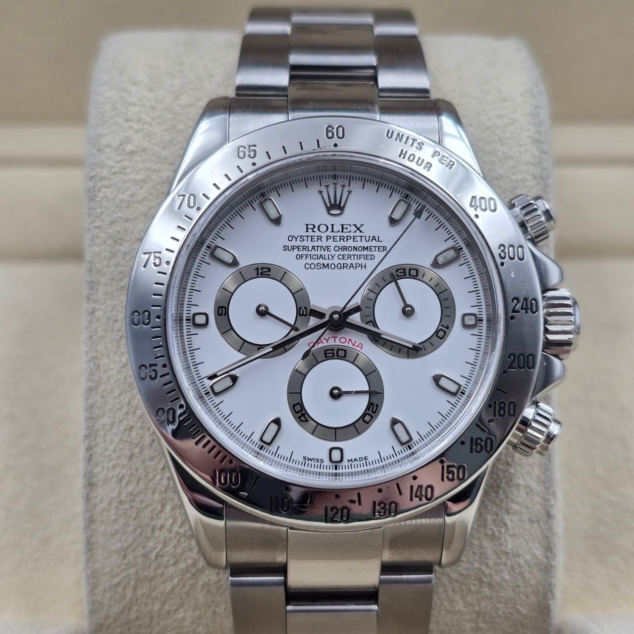 Rolex Daytona Cosmograph Daytona 116520 White Dial Stainless Steel 40mm