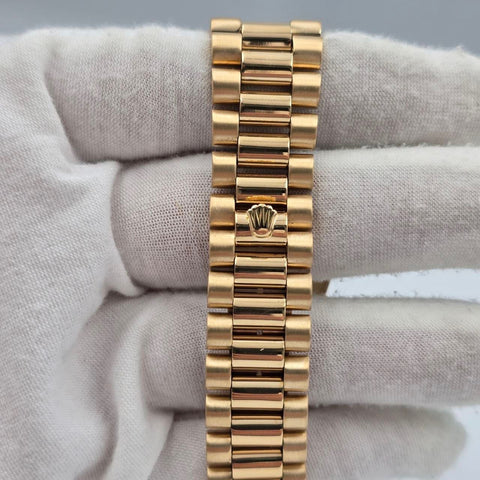 Rolex Day-Date 36 1984 18038 President 18k Gold FACTORY White Dial 36mm