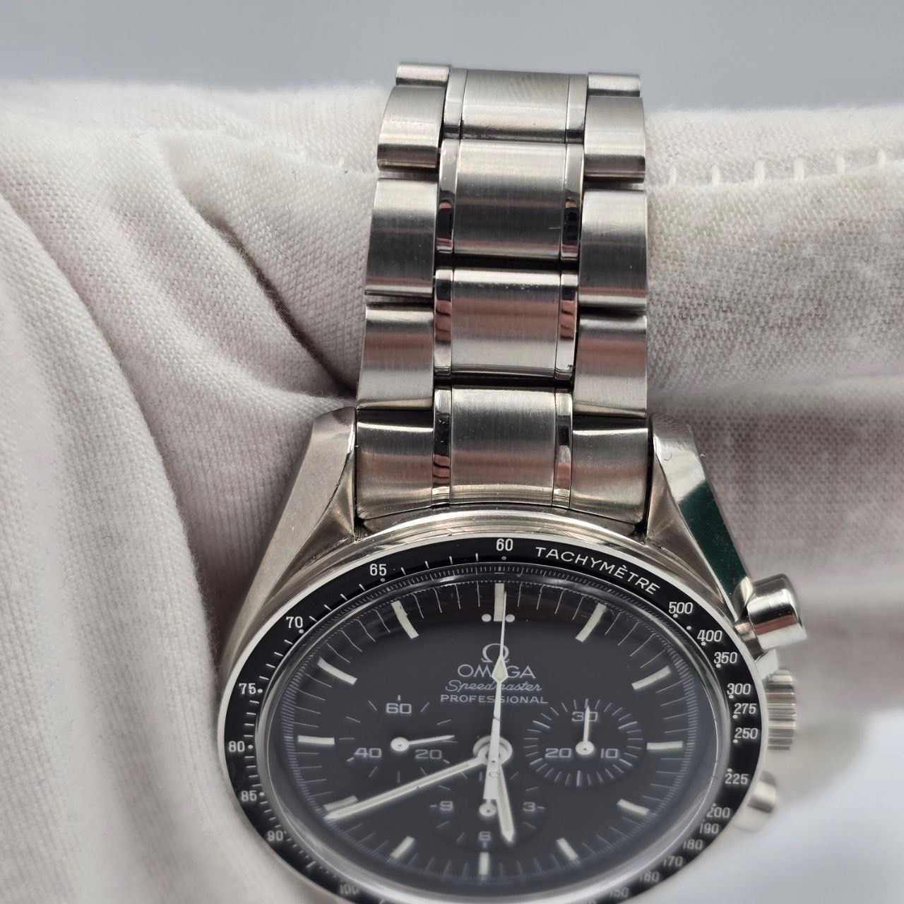 PAPERS 1996 Omega Speedmaster Moonwatch Professional 42mm Black Dial 3570.50