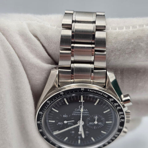 PAPERS 1996 Omega Speedmaster Moonwatch Professional 42mm Black Dial 3570.50