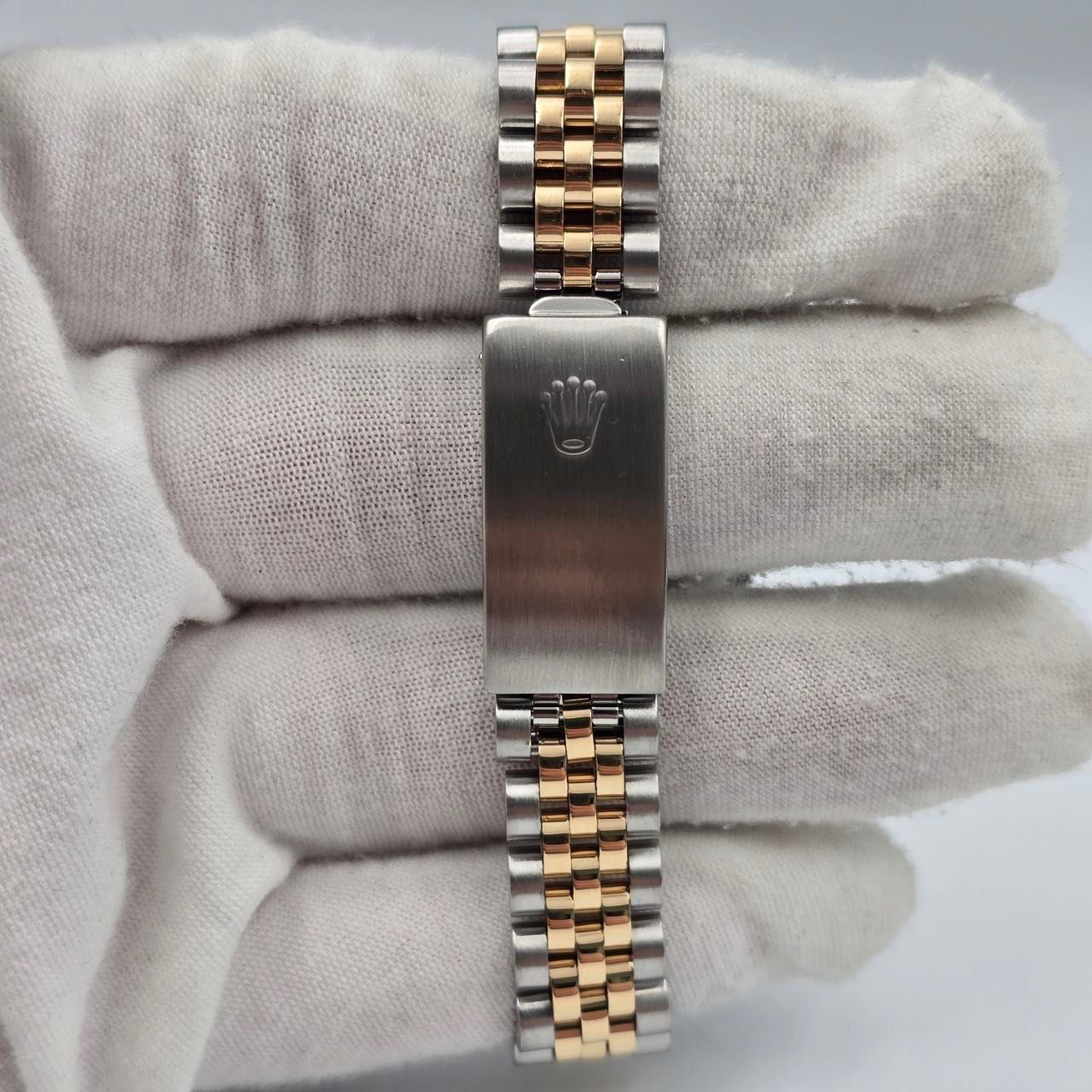 1994 Rolex Datejust Ladies 31mm Two-Tone Silver Anniversary Diamond Dial 68273