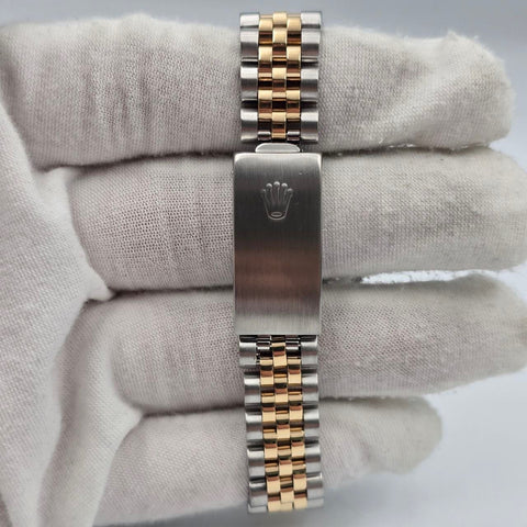 1994 Rolex Datejust Ladies 31mm Two-Tone Silver Anniversary Diamond Dial 68273