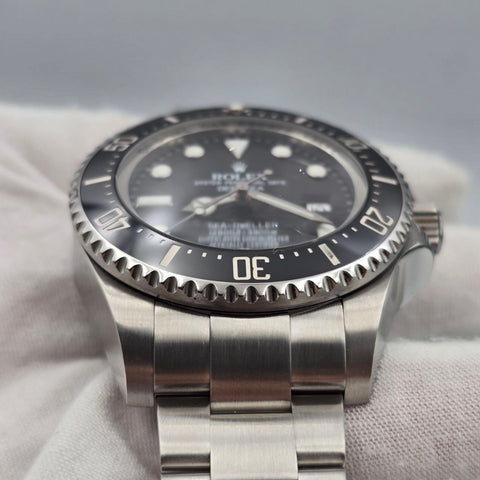 2009 PAPERS Rolex Sea-Dweller Deepsea Black Ceramic Stainless Steel 44mm 116660