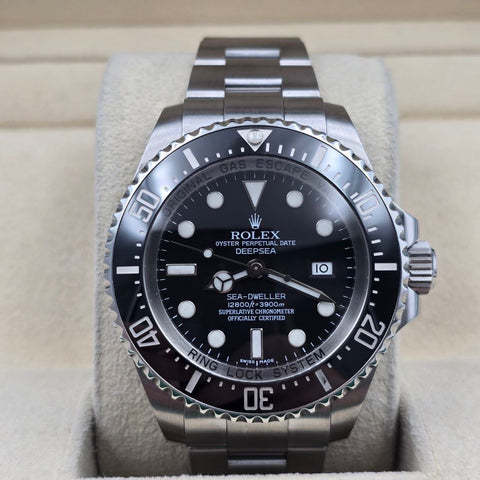 2009 PAPERS Rolex Sea-Dweller Deepsea Black Ceramic Stainless Steel 44mm 116660