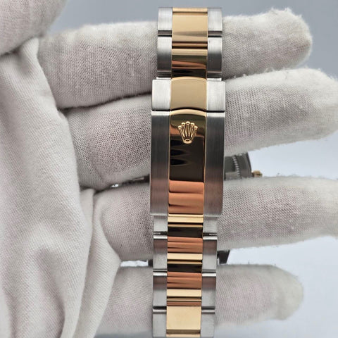 2024 FULL SET Rolex Sky-Dweller 42mm Two Tone 18K Gold Oyster Black Dial 336933
