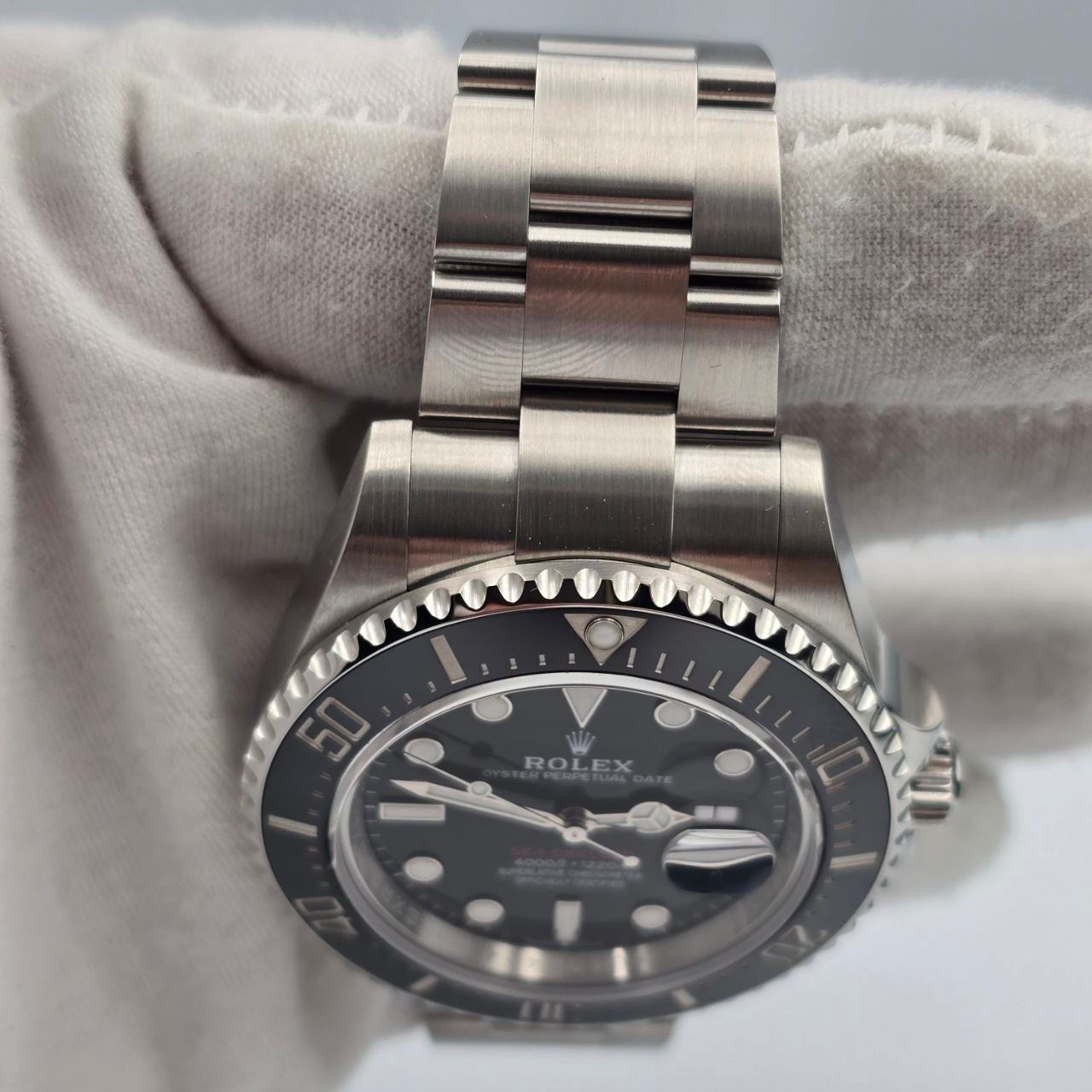 2023 FULL SET Rolex Sea-Dweller Black Red Letters Stainless Steel 43mm 126600