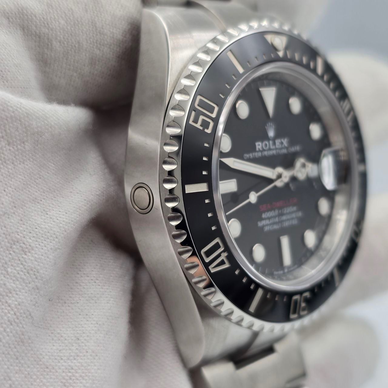2023 FULL SET Rolex Sea-Dweller Black Red Letters Stainless Steel 43mm 126600