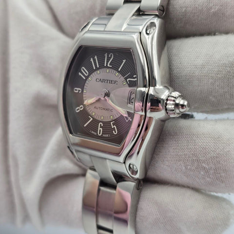 Cartier Roadster Large Steel Grey Automatic 35mm W62001V3 2510