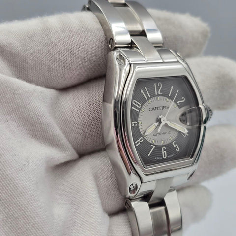Cartier Roadster Large Steel Grey Automatic 35mm W62001V3 2510