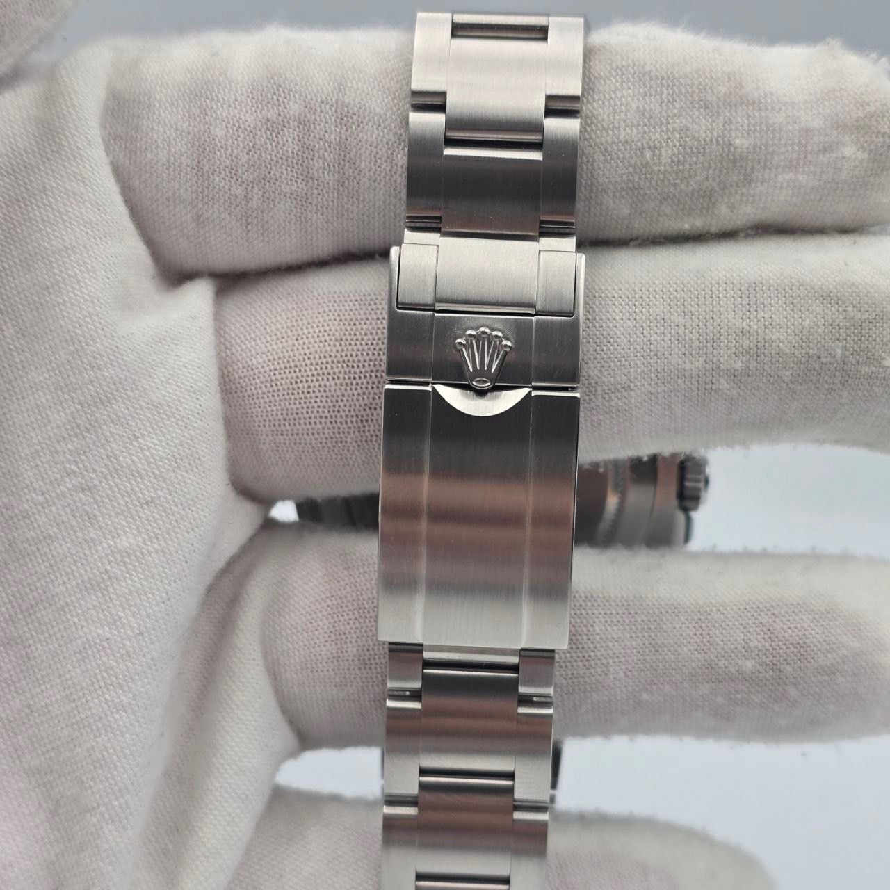 2019 FULL SET Rolex Explorer II Black Dial Orange Hand Stainless Steel 42mm 216570